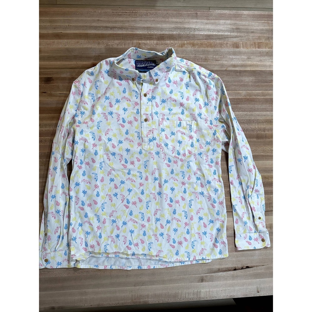 Chubbies Long Sleeve Weekend Button‎ Up - Men's XL